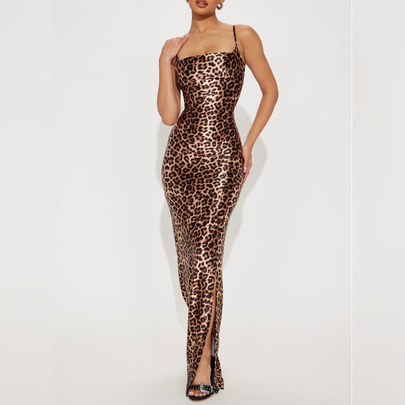 leopard dress - Picture 1 of 2